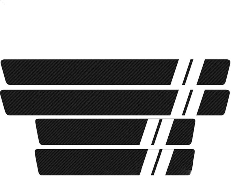 BYD Tang 2015 2017 Car Door Sill Protector Threshold Guard Scuff Cover Strip 4PCS White - Image 1